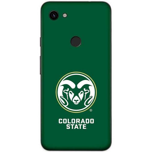 Colorado State University CSU Rams Logo Google Pixel 3a Skin
